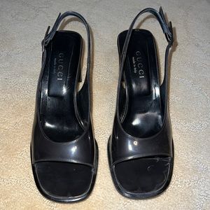 GUCCI BLACK HEELS
